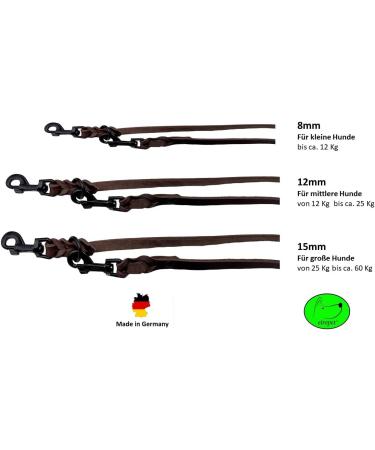 Adjustable Dog Liner for Small & Large Dogs | 5m x 12mm Brown | Durable & Versatile | International Shipping - Buy Online on SooperMarket.com