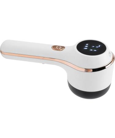 Multifunctional Electric Lint Remover - Rechargeable Fuzz & Fabric Cleaner for Clothes & Furniture | Digital Display (White - Buy Online on SooperMarket.com