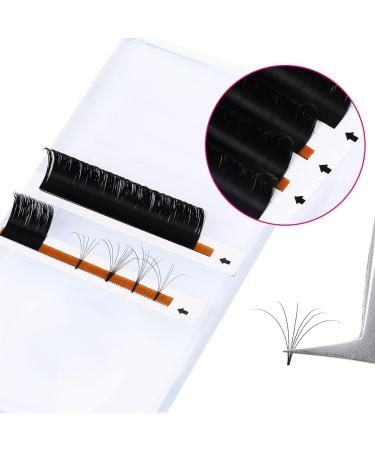 Easy Fan D Curl 0.05 11mm Single Lashes - Natural Look Russian Eyelash Extensions - Buy Online on SooperMarket.com