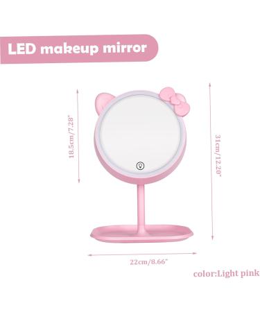 1PC Makeup Mirror with Light Vanity Mirror Rechargeable Touch Sensor LED Cosmetic Mirror for Travel Bedroom. - Buy Online on SooperMarket.com