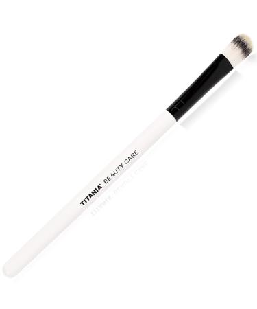 Titania Professional Concealer Brush - Round Flatted-Tip with Wooden Shaft - Effortlessly Apply and Blend Makeup - For Daily Beauty Needs
