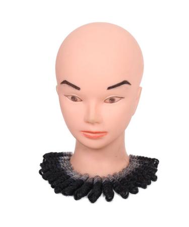 3 Packs Eunice Hair Saniya Curl Ombre Braids - 20 Inch Bouncy Synthetic Crochet Hair (1B Gray) - Free Hook Included - Buy Online on SooperMarket.com