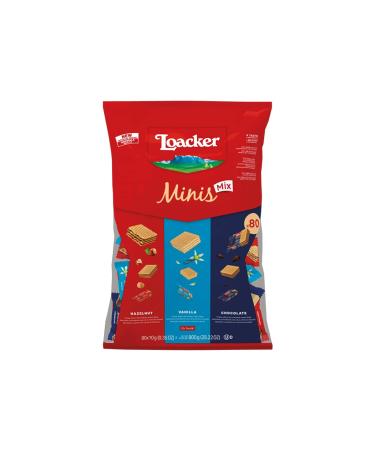 Loacker Minis Crispy Waffers 800g (Mix Flavours)