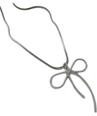 Oralgos Elegant Fashion Necklace - Stylish Snake Bone Choker with Loop Trailer for a Cool Collarbone Look - International Shipping - Buy Online on SooperMarket.com