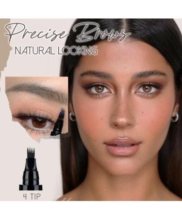 Roterale Eyebrow Pen - Roterale Eyebrow Pencil Waterproof Roterale 4-Tip Microblade Brow Pen 4Pack Roterale Eyebrow Pen Waterproof (Light Brown-4pcs) - Buy Online on SooperMarket.com