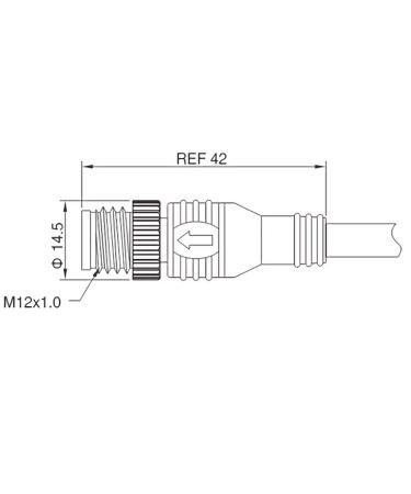 Regatta NMEA 2000 (N2K) 1/2m Cable for Lowrance, Simrad, B&G, Navico & Garmin Networks - Buy Online on SooperMarket.com
