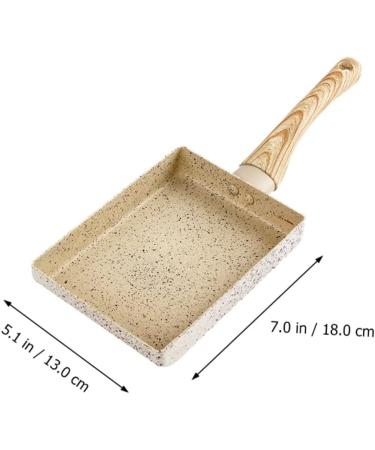 MAGICLULU 2 Pcs Breakfast Pan Nonstick Egg Pan Nonstick Fry Pan Grill Cookware Non Stick Frying Pans Iron Omelette Pan Home Cooking Pan Non Stick Skillet Household Tamagoyaki Aluminum Alloy 36x13x3cmx2pcs Assorted Colorx2pcs - Buy Online on SooperMarket.com