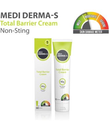 Medi Derma-S Barrier Cream 90g Tube - Gentle Protection for Intact Skin - Ideal for Incontinence - Single - Buy Online on SooperMarket.com
