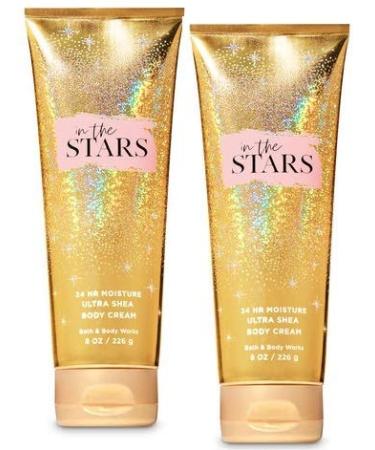 Bath and Body Works 2 Pack In The Stars Ultra Shea Body Cream 8 Oz.
