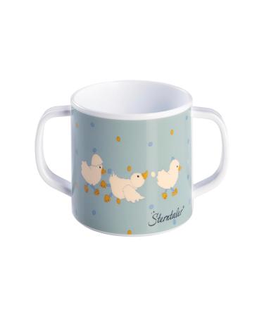 Cockpage Set Duck Edda Lou Steingr n | 5-Piece Dining Set for Kids - Non-Slip Handle Cup Plates Bowl Spoon & Fork - Perfect for Boys & Girls - International Shipping Available - Buy Online on SooperMarket.com