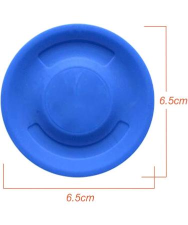 Juhonnz Mini Frisbee 6 Pack - Colorful Silicone Flying Discs for Kids Adults & Dogs - Flies Over 60 Meters | Perfect for Outdoor Games - Buy Online on SooperMarket.com