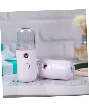 BELLIFFY 1pc Mini Humidifier Nano Mist Sprayer Skin Care Tools Nano Facial Mister Portable Humidifer White - Buy Online on SooperMarket.com