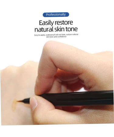 White Spots Concealer Pen Long Lasting Vitiligo Scars Birthmarks Cover Pencil Waterproof Natural Camouflage Makeup Pen - Buy Online on SooperMarket.com