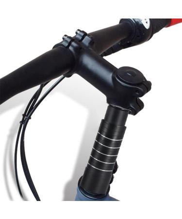 LITEONE Bike Stem Riser Extender - Aluminium Alloy, Adjustable, Black - for Mountain, Road, MTB, BMX, Fixie - Buy Online on SooperMarket.com
