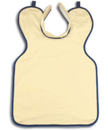 Dental Radiation X-Ray Lead Apron with Collar and Hanging Loops Lightweight Adult Assorted Colors (Beige)