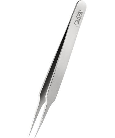 Rubis splinter tweezers tweezers for splinters ingrown hairs and blackheads pointed tweezers made of stainless steel