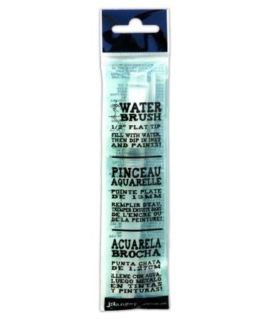 Ranger TIP33097 Tim Holtz Water Brush With Broad Brush Nib  6-Inch   White