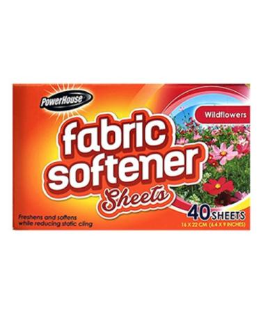 Products 40 Pieces Flor Fab Softeners 0.28 Pound