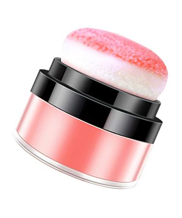 BELLIFFY Oil Control Cushion Blush Loose Highlighting Powder Loose Powder Blush Makeup Foundation Loose Powder Makeup Cushion Face Shimmer Blush Shimmer Blush for Cheeks Powder Blush Powder