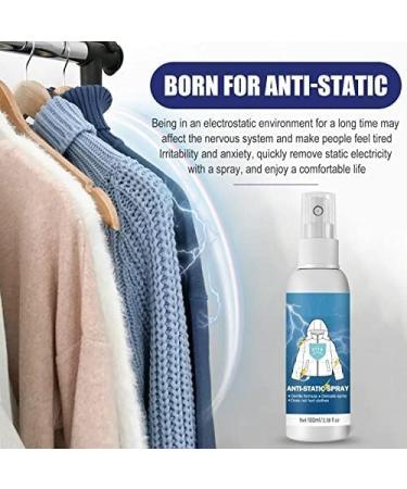 LDREAMAM Static Cling Remover Static Remover for Clothes Anti Static Spray Static Eliminator Spray Wrinkle Release Spray for Clothes and Other Fabrics 100 ml - Buy Online on SooperMarket.com