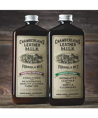 Chamberlains Leather Milk CLM-2-5-12 Furniture Leather Care Set - 2/5(6) 12oz - Buy Online on SooperMarket.com