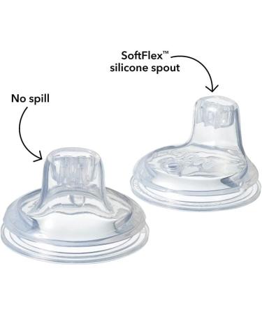Nuby 6 Pack Replacement Silicone Spouts for No Spill Easy Grip Cup 6 Count - Best Pricing + Free Shipping - Buy Online on SooperMarket.com