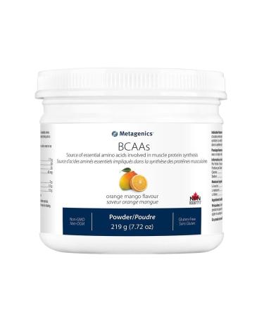 Metagenics - BCAAs Amino Acids Powder - Orange Mango - 219 g - 7.72 Oz - (30 servings)