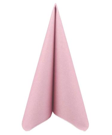 50 APARTina napkins fabric-like Airlaid - UNI color: pastel old pink size: 33x33 cm pastel old pink 33x33 cm