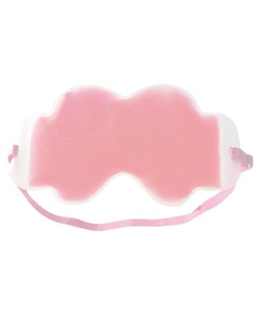 Cooling Eye - Cooling Eye Reusable Eye Clear TPU Sleep Aid Cooling Eye for Home Business Business Pink
