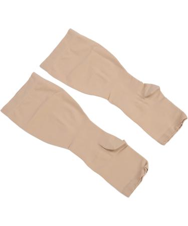 Knee Long Compression Stockings 23-32 mmHg for Varicose Veins & Edema - Supportive Nursing Stockings for Men & Women (4XL) - Buy Online on SooperMarket.com