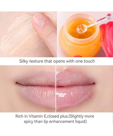 SWETIYOU Lip Plumper Set - Bee Balm & Honey Pot Gloss for Moisturizing, Hydrating & Exfoliating Lips - Buy Online on SooperMarket.com