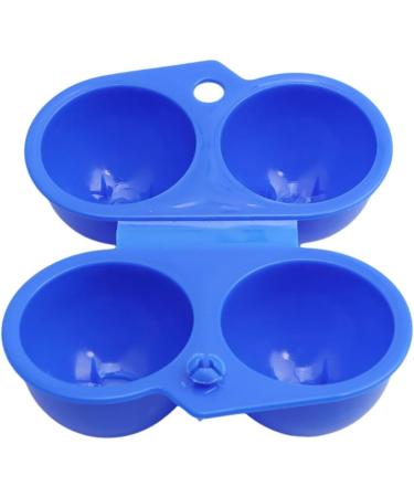 GLEAVI 6 Pcs Eggs 2 Grids Egg Case for Bbq Snap Lock Egg Holder for Fishing Barbecue Storage Box Travel As Shownx3pcs Mx3pcs - Buy Online on SooperMarket.com