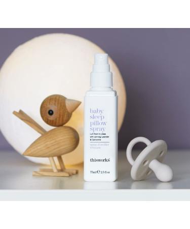 Thisworks Baby Sleep Pillow Spray | Gentle Sleep Aid for Babies 6+ Months | 75ml - 2.5 fl oz - Buy Online on SooperMarket.com