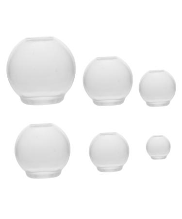 STOBOK 6pcs Crystal Ball Mold Silicone Molds Soap Molds Diy Crystal Ball Ornament Mould Universe 3d Manual