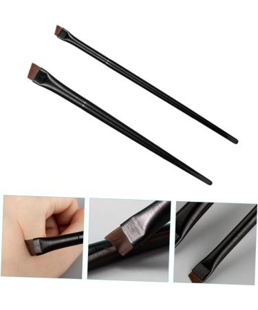 MUSISALY 3 Sets Black Eye Makeup Eyebrow Ear Brow Brush Wood - Buy Online on SooperMarket.com