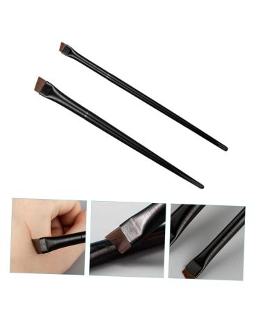 3 Sets Eyeliner Brushes - Ultra Fine & Angled Precision Eyeliner Tools for Perfect Eye Makeup | Beauty Cosmetic Brushes for Brows - Buy Online on SooperMarket.com