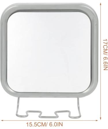 Zerodeko Shower Mirror - Fogless Travel Shaving Mirror with Suction Hook Holder - Buy Online on SooperMarket.com