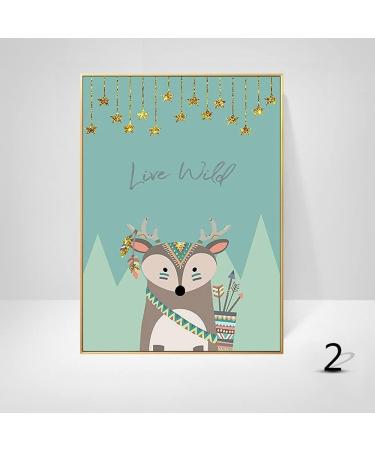 Lulupila Kids' Decorative Poster Set - Animal Motifs for Children's Room - Set of 6 - Buy Online on SooperMarket.com