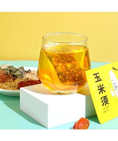 Zercumm Corn Silk Tea Maize Germ Health-Enhancing Herbal Tea Herbal Tea Bagged Tea 4G * 10/Box - Buy Online on SooperMarket.com