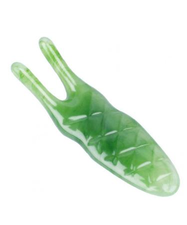 Zonster 1pc Nose Massager Reduction Nose Alar High Bridge Nose Scraper Beauty Nose Artifact Beauty Nose Scrape Beauty Green 120*3*3.7cm