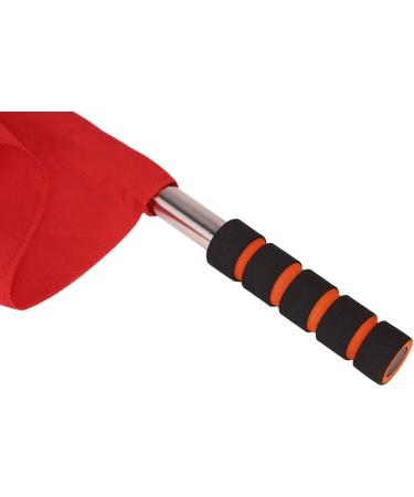 Volleyball Line Judge Flag Set | Sports Referee Flags with Stainless Steel Handle - Buy Online on SooperMarket.com