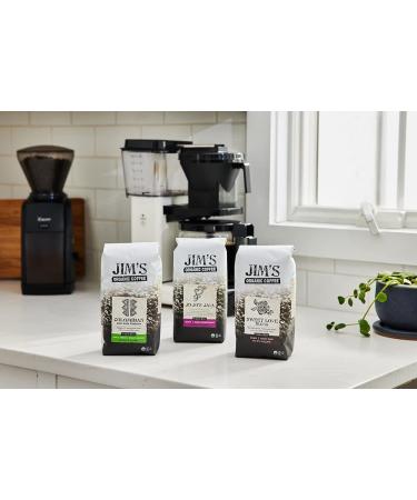 Jim's Organic Coffee Sweet Love Blend - Dark Roast Whole Beans (5 lb) - Buy Online on SooperMarket.com