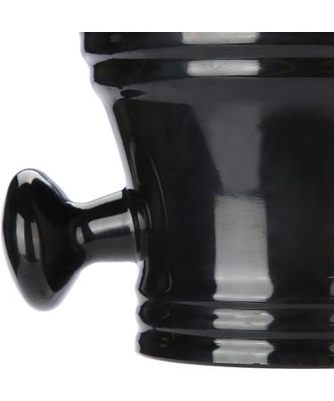 Plastic Shaving Soap Bowl | Black Shaving Mug for Men | Shave Cream and Soap Bowl - Buy Online on SooperMarket.com