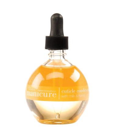 Cuccio Revitalize Cuticle Oil, Milk and Honey,Super-Penetrating - Nourish, Soothe & Moisturize 2.5 Ounce
