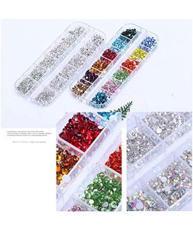 yilin Nail Art Rhinestone Decoration Set with Curved Tweezer Sculpture Pen for Nail Art Tools - Buy Online on SooperMarket.com