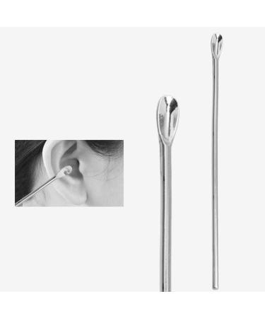 6pcs Stainless Steel Earwax Removal Kit | Ear Curette & Wax Remover Tool with Storage Bin - Buy Online on SooperMarket.com