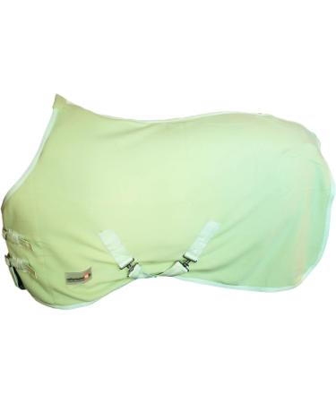 RL24 Sweat Rug BASICLINE for Horses | Breathable Fleece Transport Blanket - Light Green 55cm - Buy Online on SooperMarket.com