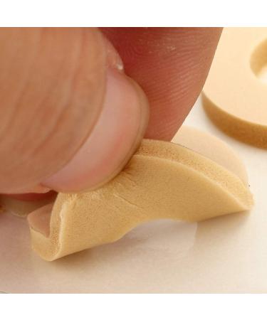 TEUOPIOE Corn Cushion Pads Self Stick Adhesive Foot Care Cushions Waterproof Corn Protectors for Feet Women Men(Grande ellisse) - Buy Online on SooperMarket.com