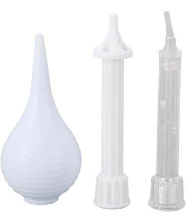 Ear Wax Removal Kit - Gentle Ear Washer Bottle System for Kids & Adults with 7 Rinse Heads, 2 Nozzles, 1 Brush - Ear Irrigation Flushing Tool - Buy Online on SooperMarket.com
