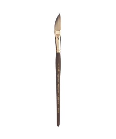 Princeton Umbria Short Handle Synthetic Paint Brush for Watercolor  Acrylic and Oil  Series 6250  Dagger Striper  6